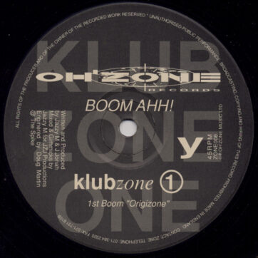 Klubzone 1 - Boom Ahh! (12")