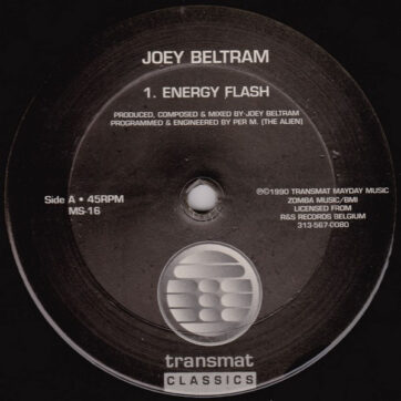 Joey Beltram - Energy Flash (12", RE)