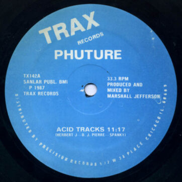 Phuture - Acid Tracks (12", Blu)