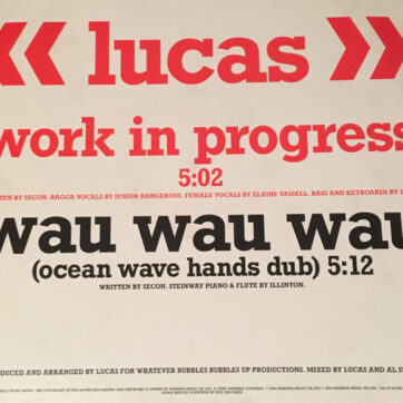 Lucas (2) - Wau Wau Wau (12")