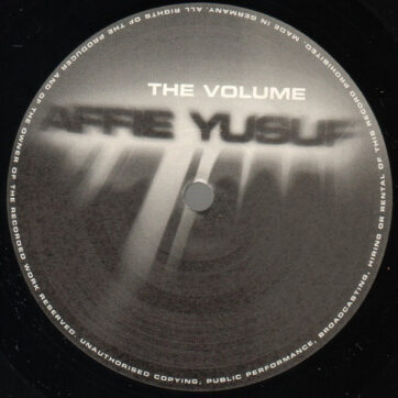 Affie Yusuf - The Volume (2x12")