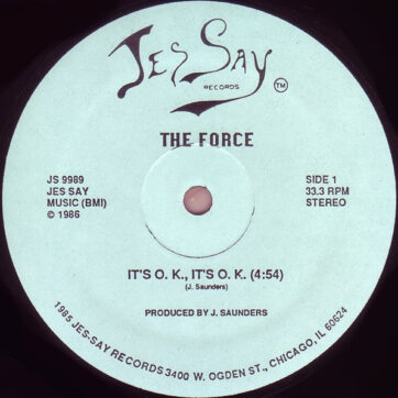 The Force - It's O.K., It's O.K. (12")