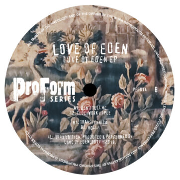 Love Of Eden - Love Of Eden EP (12", EP, Ltd, Num)