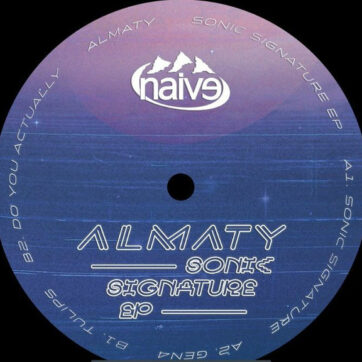 Almaty - Sonic Signature EP (12", EP)
