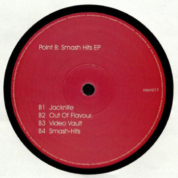 Point B - Smash Hits EP (12", EP)