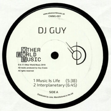 DJ Guy (4) - OWMU001 (12", EP, Ltd)