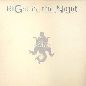 Jam & Spoon Feat. Plavka - Right In The Night (Fall In Love With Music) (Remixes) (2x12", Gat)