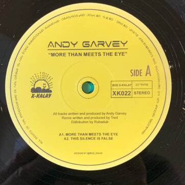 Andy Garvey - More Than Meets The Eye (12")