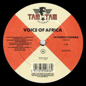 Voice Of Africa - Hoomba Hoomba (12")