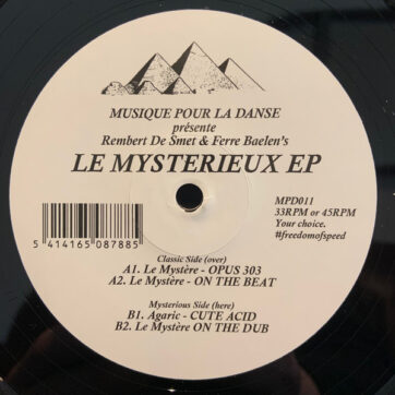 Le Mystere, Agaric - Le Mysterieux EP (12", EP, Ltd, RM, RP)