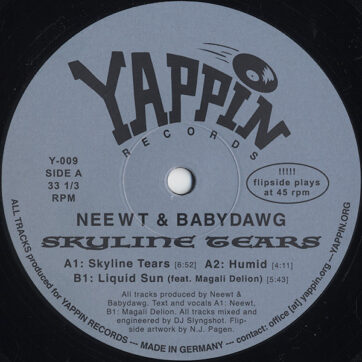 Neewt & Babydawg - Skyline Tears (12", EP)