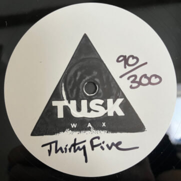 La Mano Featuring Andrew Maxwell Morris - Tusk Wax Thirty Five (12", Ltd, Num, W/Lbl)
