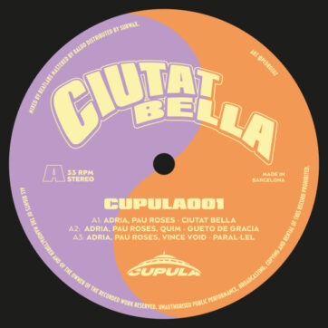 Adria (12), Pau Roses - Ciutat Bella (12", EP)