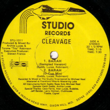 Cleavage - Barah (12")