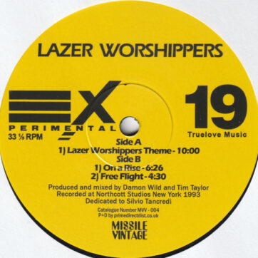 Lazer Worshippers - Lazer Worshippers Theme (12")
