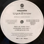 Cappella - U Got 2 Know (12") - Image 4