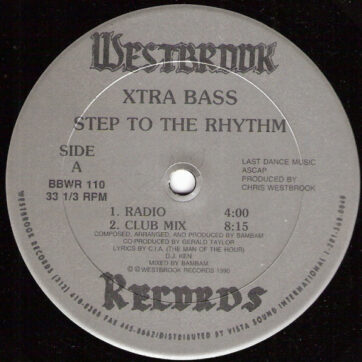 Xtra Bass - Step To The Rhythm (12")