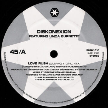Diskonexion Featuring Linda Burnette - Love Rush (12")