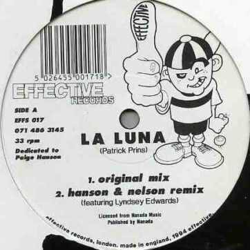 Patrick Prins / Da-Silo - La Luna / Bass Funk (12")