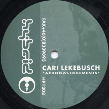 Cari Lekebusch - Acknowledgements (12")