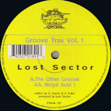 Lost Sector - Groove Trax Vol. 1 (10")