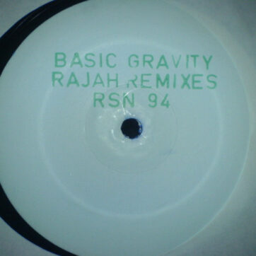 Basic Gravity - Rajah (Remixes) (12", Promo, W/Lbl)