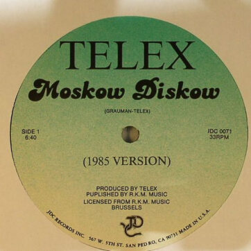 Telex - Moskow Diskow (12", RP)