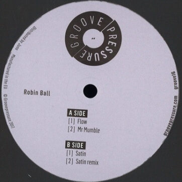 Robin Ball - Groovepressure 16  (12")
