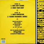 Ubik - Non Stop Techno E.P. (12", EP) - Image 2