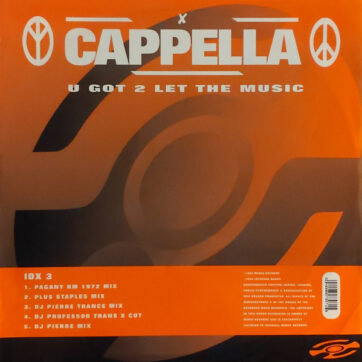 Cappella - U Got 2 Let The Music (12")