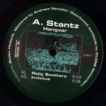 A. Stantz - Hangvar (12", EP)