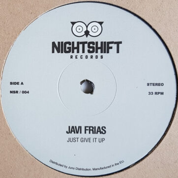 Javi Frías - Just Give It Up (12")