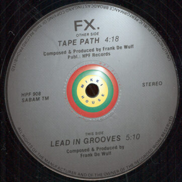 FX. - Tape Path (12")