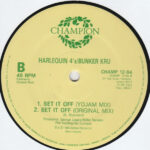 Harlequin Four's / Bunker Kru - Set It Off (Bunker '88 Mix) (12") - Image 5