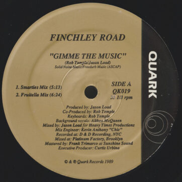 Finchley Road - Gimme The Music (12")