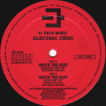 Electric Choc - Shock The Beat (12")