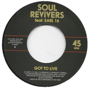 Soul Revivers Feat. Earl Sixteen - Got To Live (7")