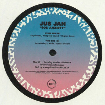 Jus Jam - 90s Anxiety (12", MiniAlbum)