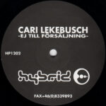 Cari Lekebusch - Ej Till Försäljning (12")