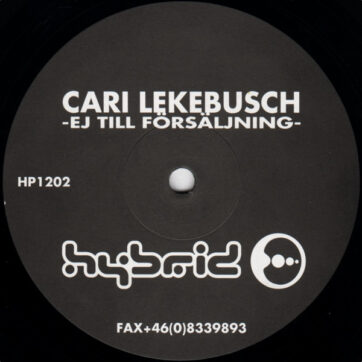 Cari Lekebusch - Ej Till Försäljning (12")