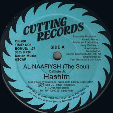 Hashim - Al-Naafiysh (The Soul) (12", Single)