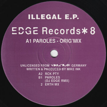 Mike Ink - Illegal E.P. (12", EP)