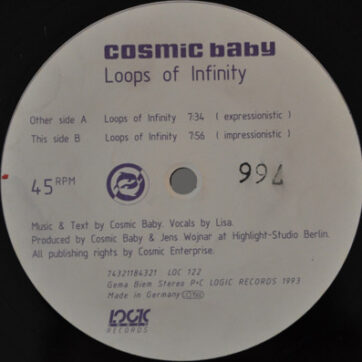 Cosmic Baby - Loops Of Infinity (12", Ltd, Promo)
