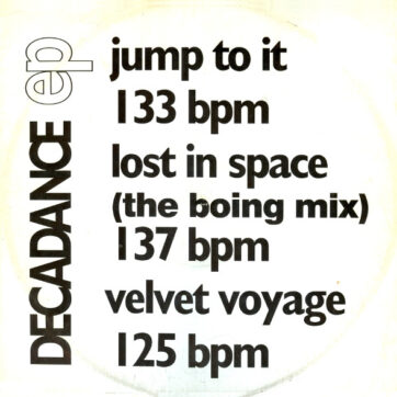 Decadance (3) - Decadance EP (12", EP)