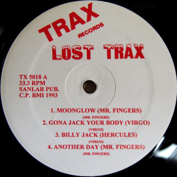 Various - Lost Trax (LP, Comp)