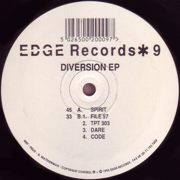 DJ Edge - Diversion EP (12", EP)