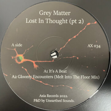 Grey Matter - Lost In Thought (Pt 2) (12", Ltd, RE)