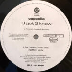 Cappella - U Got 2 Know (12") - Image 3