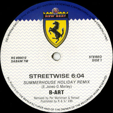 B-Art - Streetwise (Remix) (12")