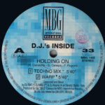 D.J.'s Inside - Holding On (12") - Image 3